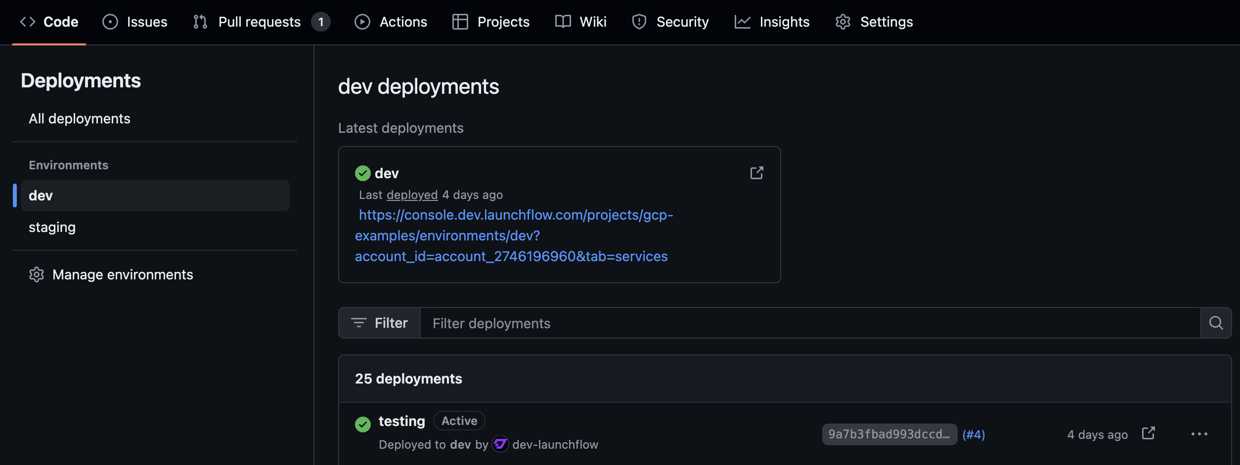 GitHub Deployment